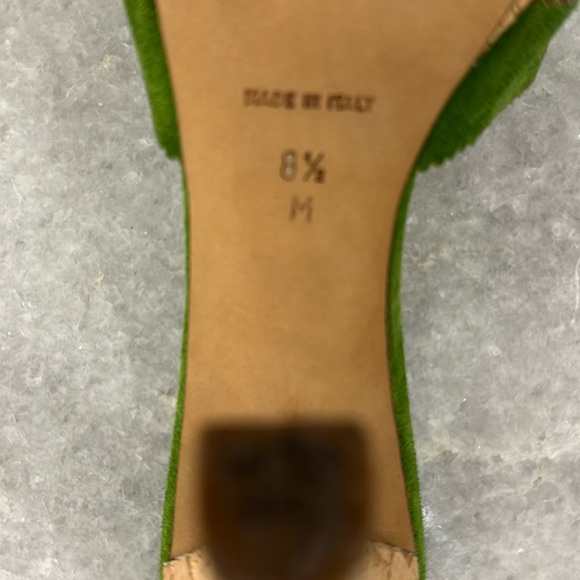 KORS Michael Kors Green🍏Suede open toe sandals - Picture 7 of 7